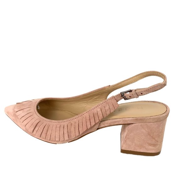 M. GEMI 'The Sagra' Fringe Slingback Pumps‎ w/ Dust Bag (NWOB) - Picture 3 of 12